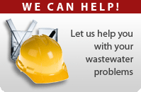 Let us help you with your wastewater probles. Click here!